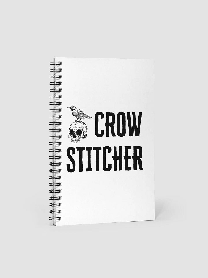 Skull & Crow Spiral Notebook product image (1)