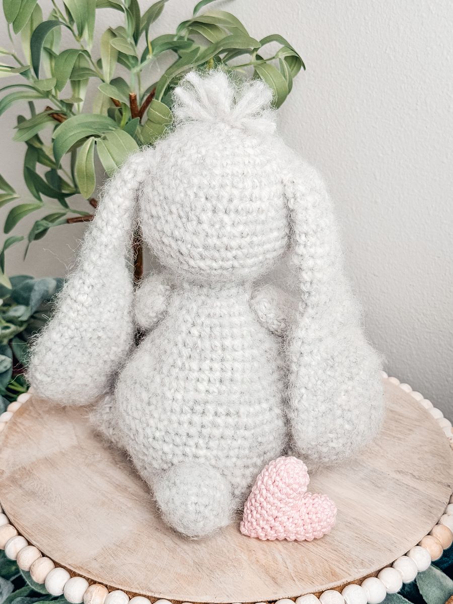 Be My Bunny Crochet Pattern - Free Pattern for Valentines or Easter product image (8)