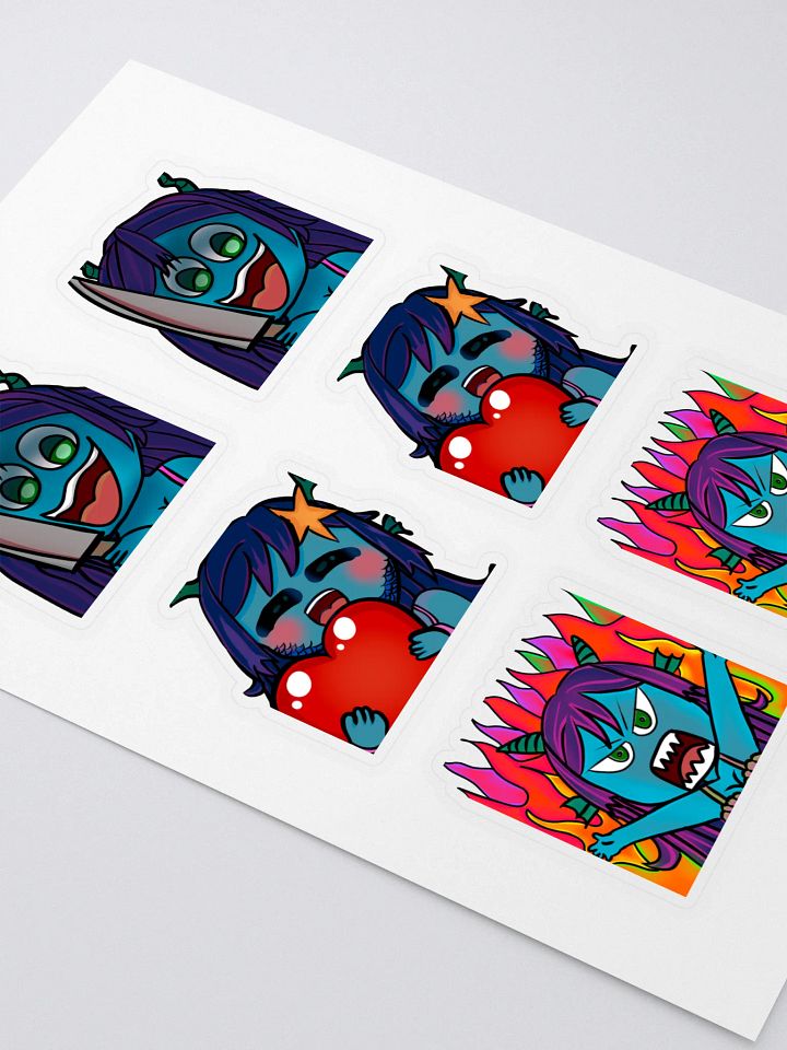 Gilbetta Emotes Sticker Sheet! product image (2)