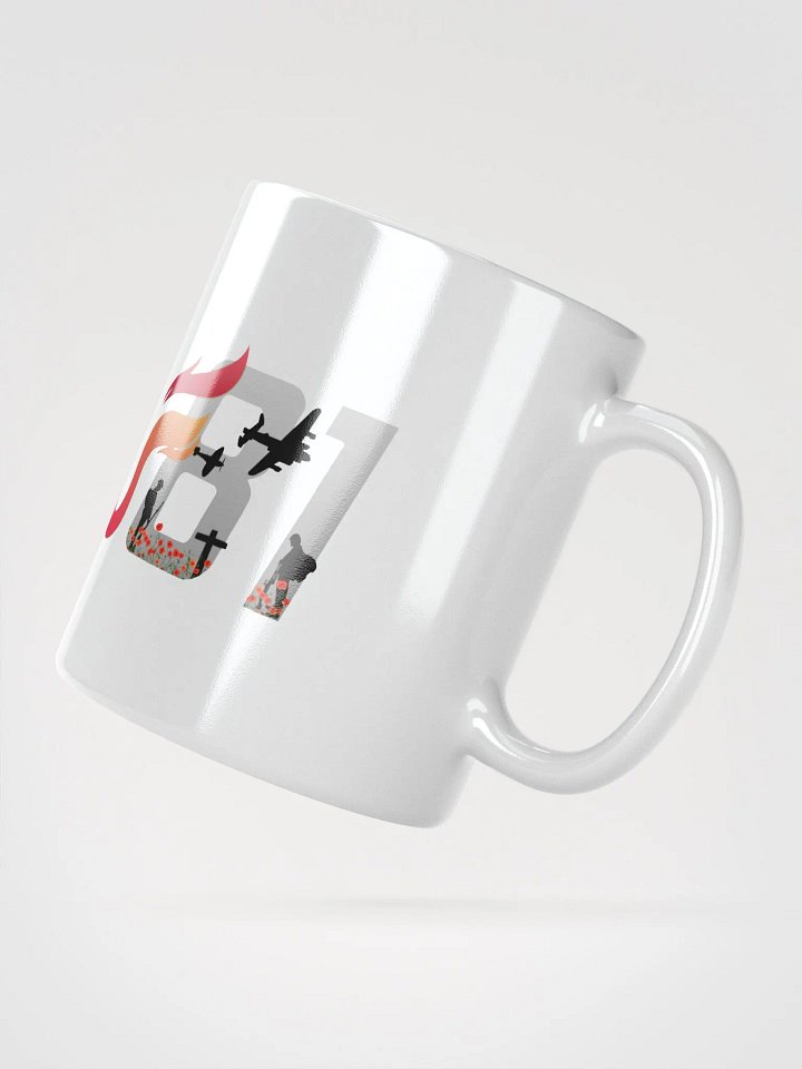 White Remembrance mug product image (4)
