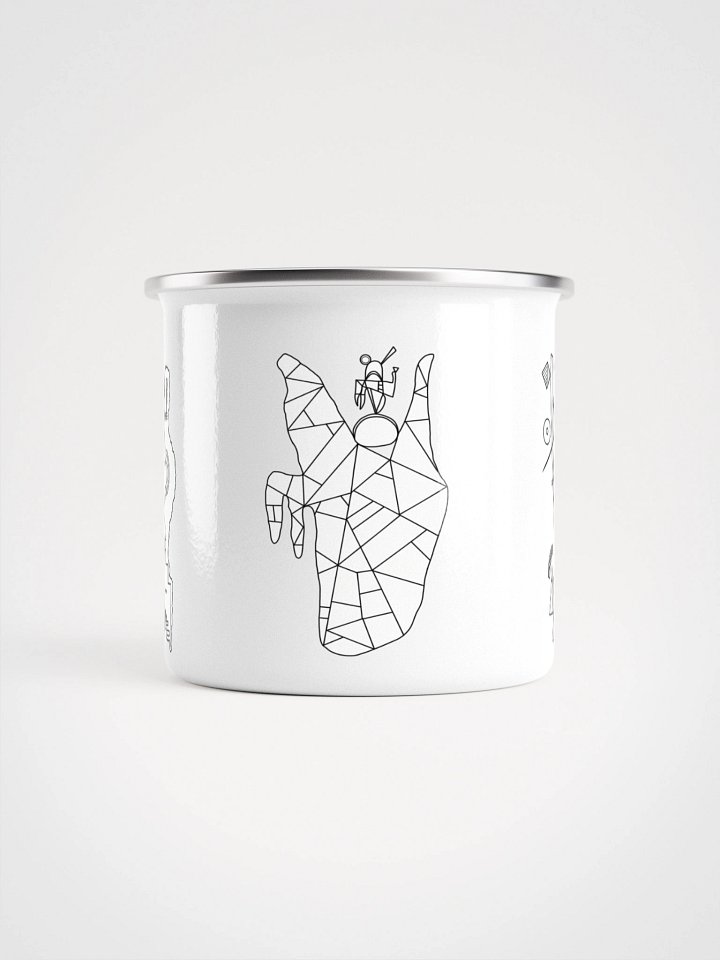Color-Your-Own Kandinsky Enamel Mug product image (2)