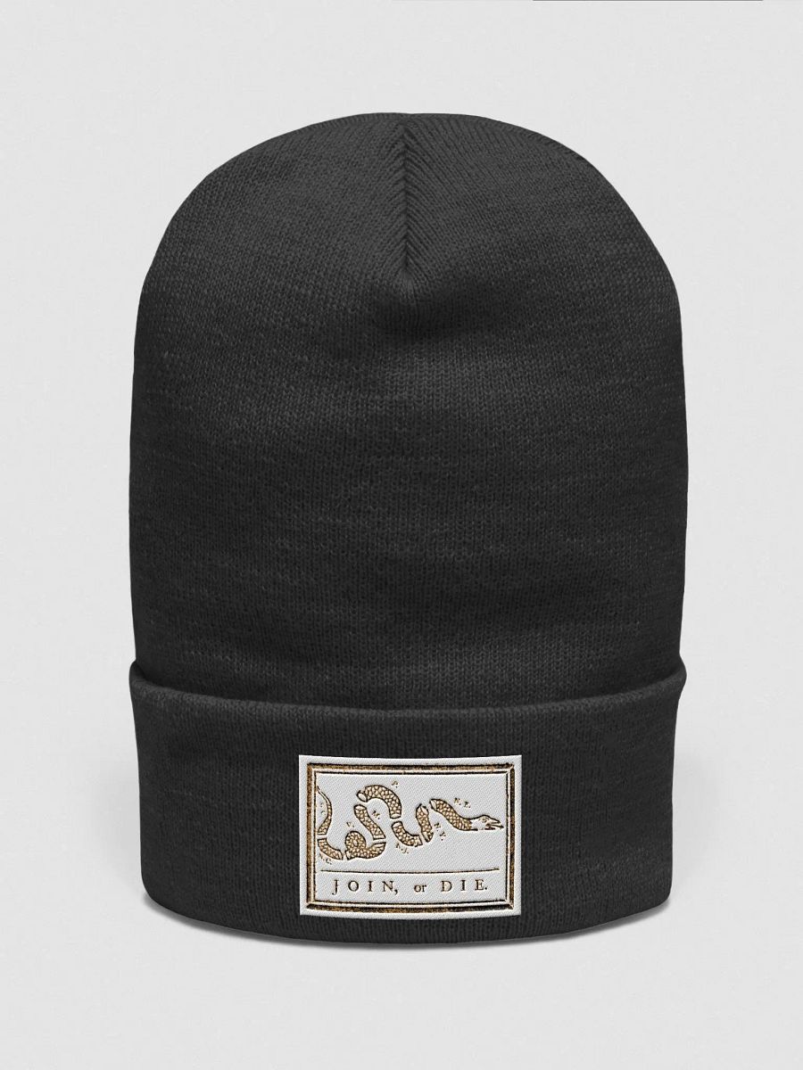 "Join or Die" Cuffed Beanie product image (3)