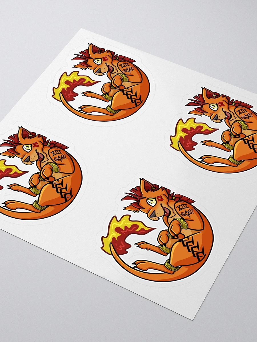Red XIII Sticker Sheet product image (3)