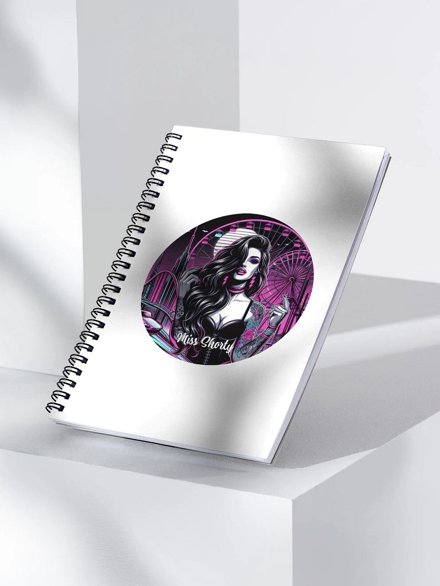 Mysterious Miss Shorty Spiral Bound Notebook product image (3)