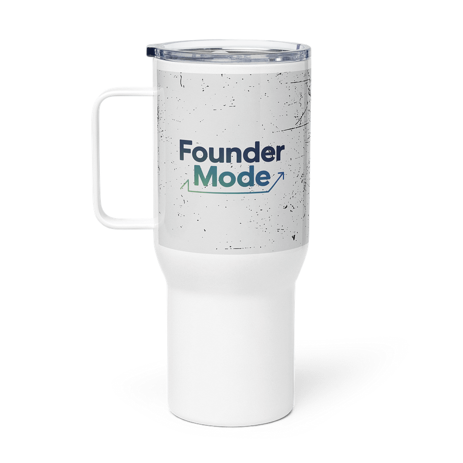 Founder Mode Travel Mug | Insulated Stainless Steel Cup for Entrepreneurs product image (1)