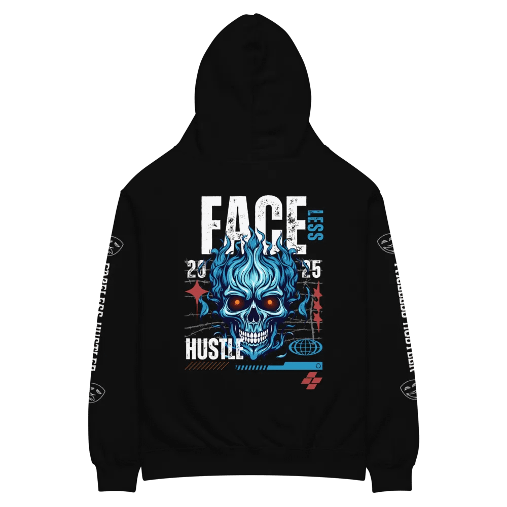 Faceless Hustler Unisex Premium Oversized Hoodie product image (1)