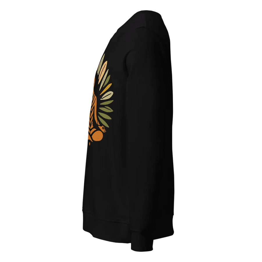 Zen Leaf - Meditative Aura Organic Sweatshirt product image (3)