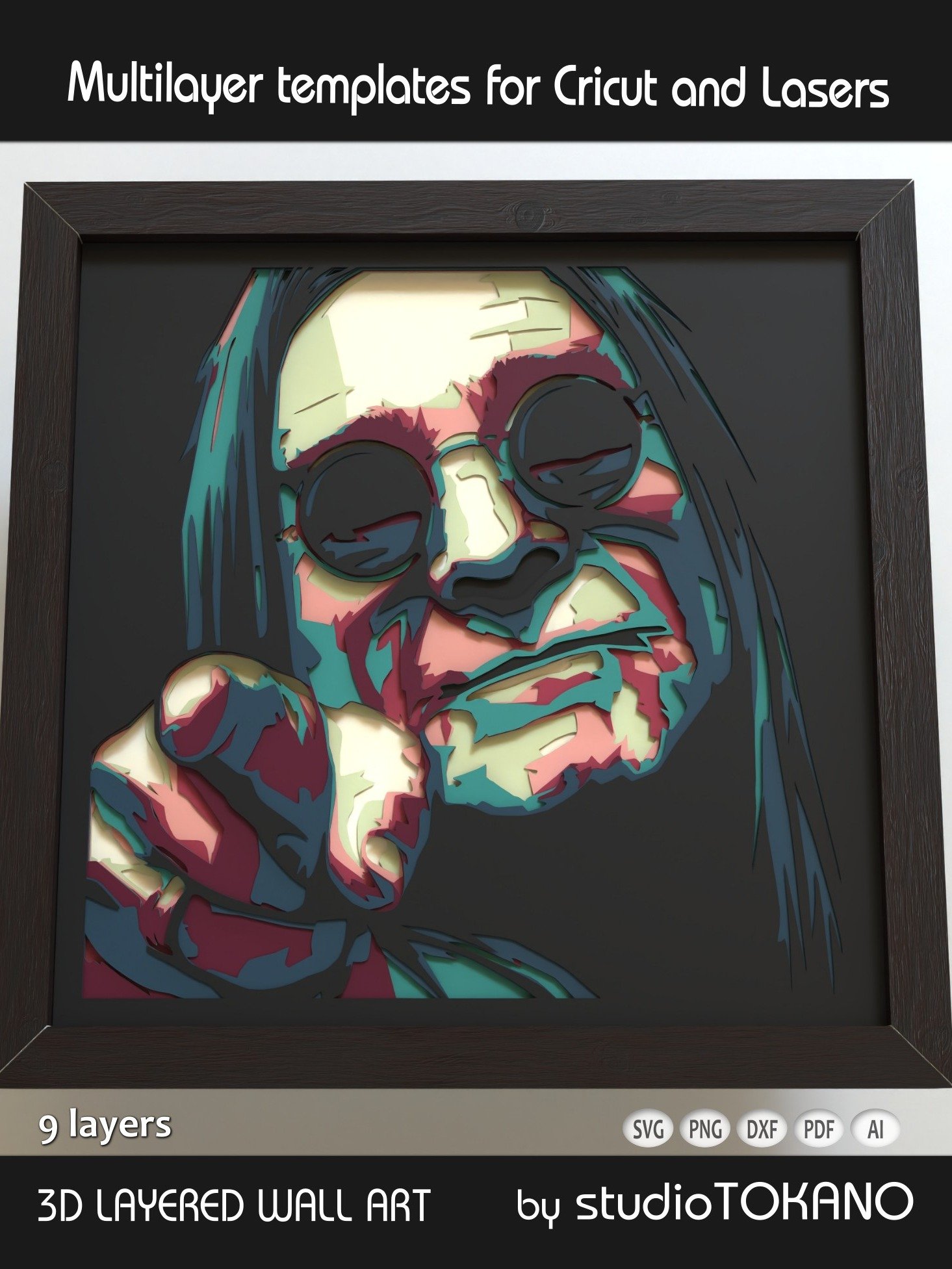 Ozzy Multi layered Shadowbox product image (4)
