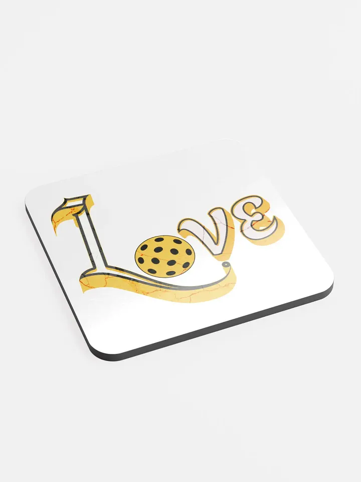 Love Pickleball Cork Coaster product image (2)