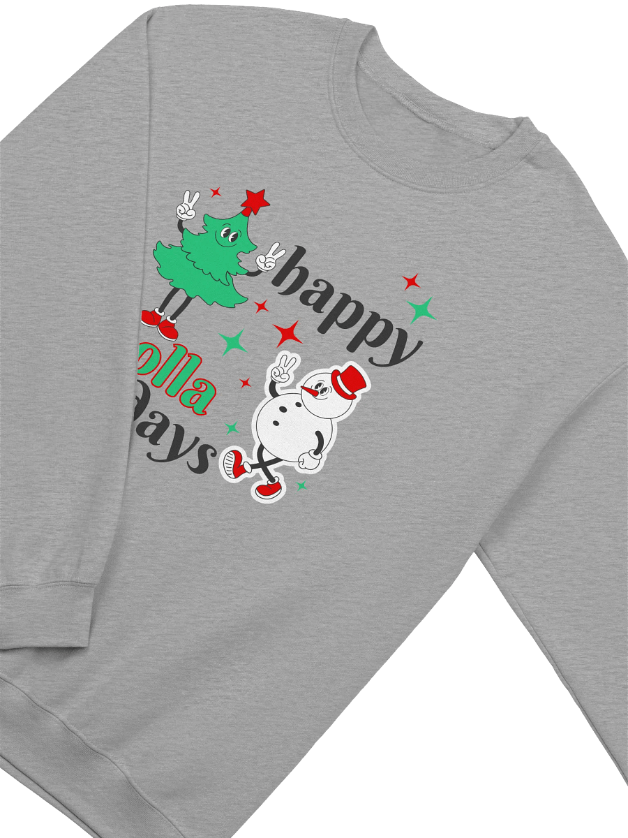 Happy Holla Days Crewneck Sweatshirt product image (1)