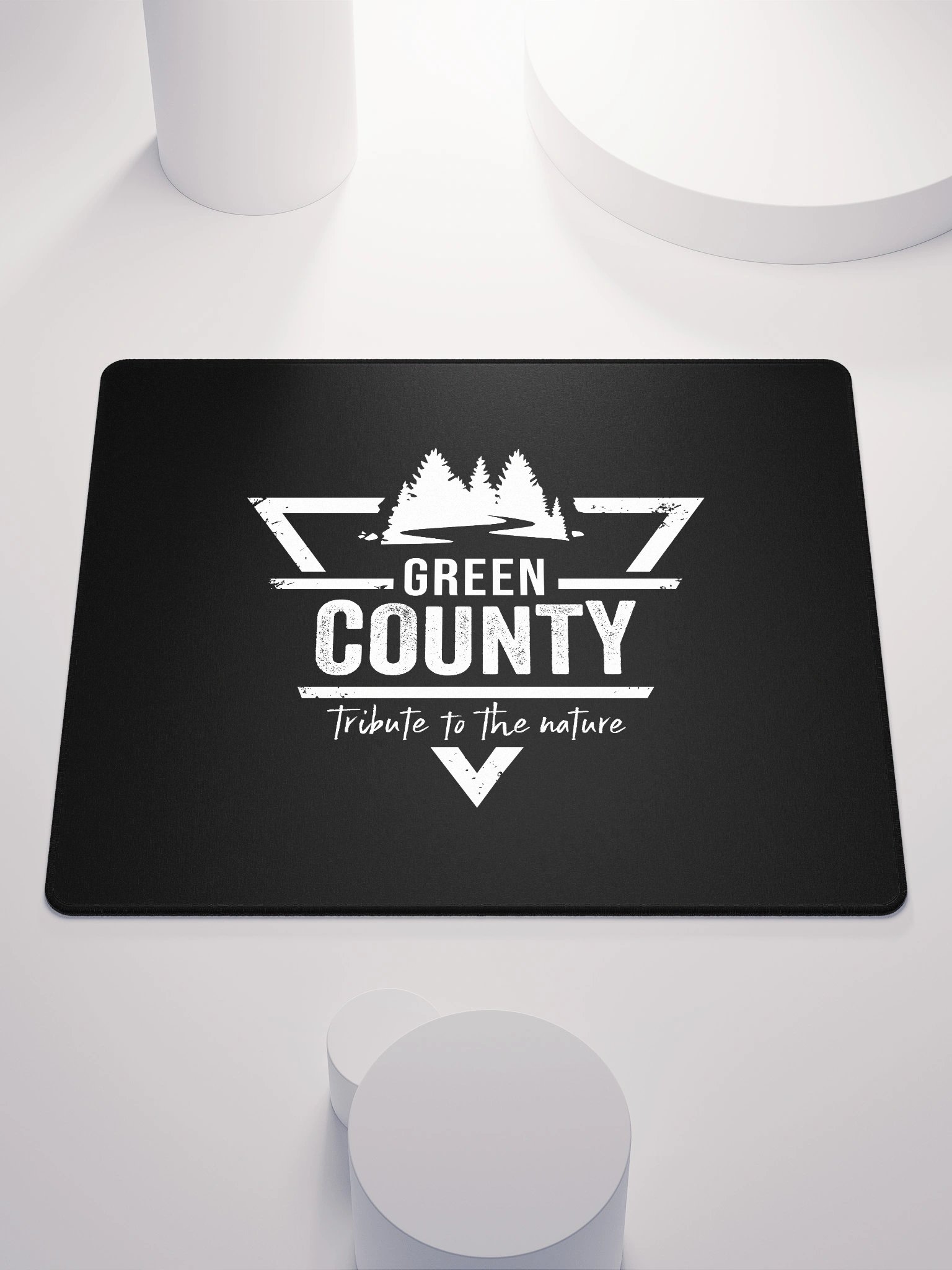 Gamer Mouse Pad Black/White product image (1)