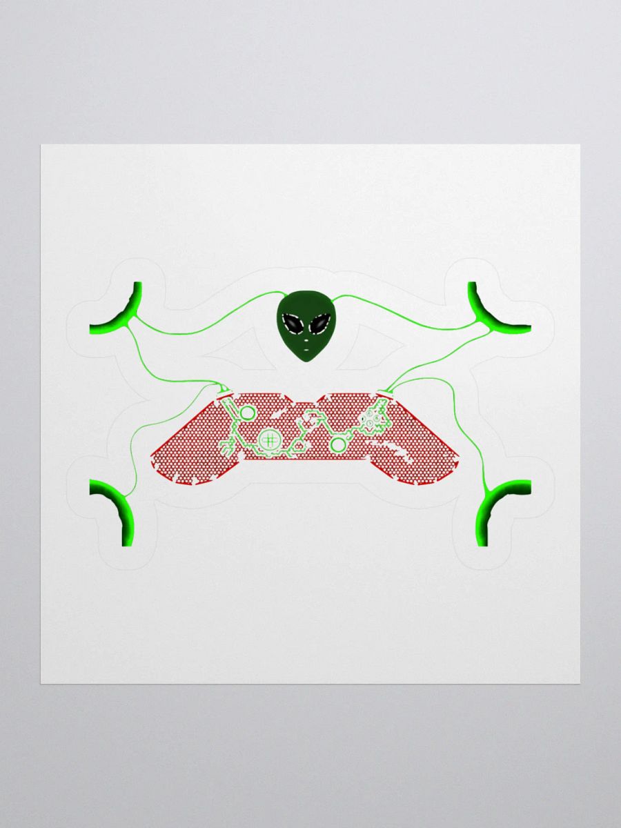 Alien Gaming Controller Sticker Pack product image (1)