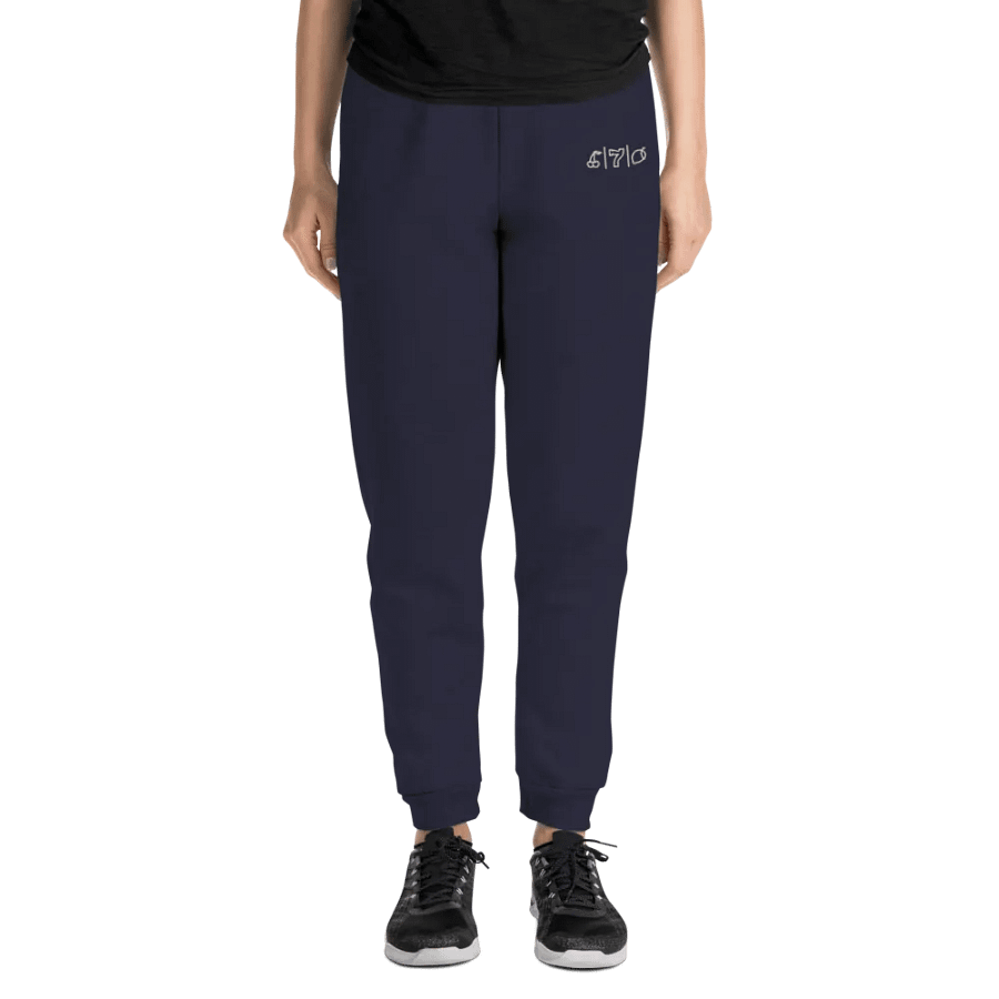 Cdog Spins Navy Stitch Joggers product image (3)