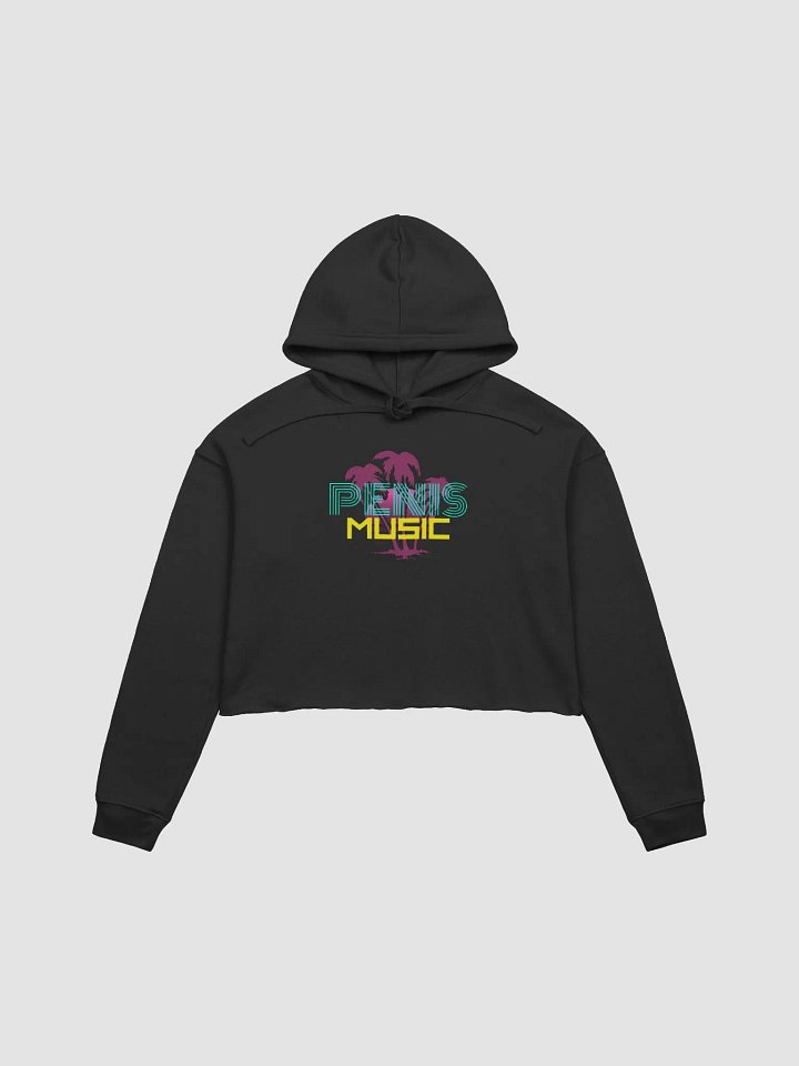 the music of the new generation fleece crop hoodie product image (2)