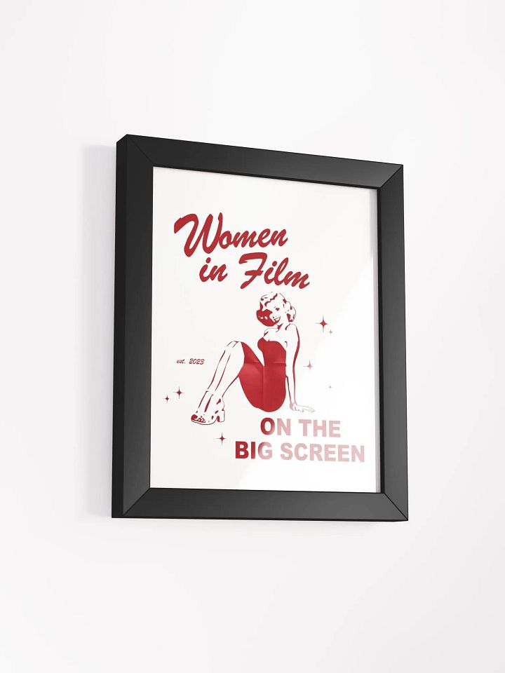 WIFS on the Big Screen Framed Poster product image (17)