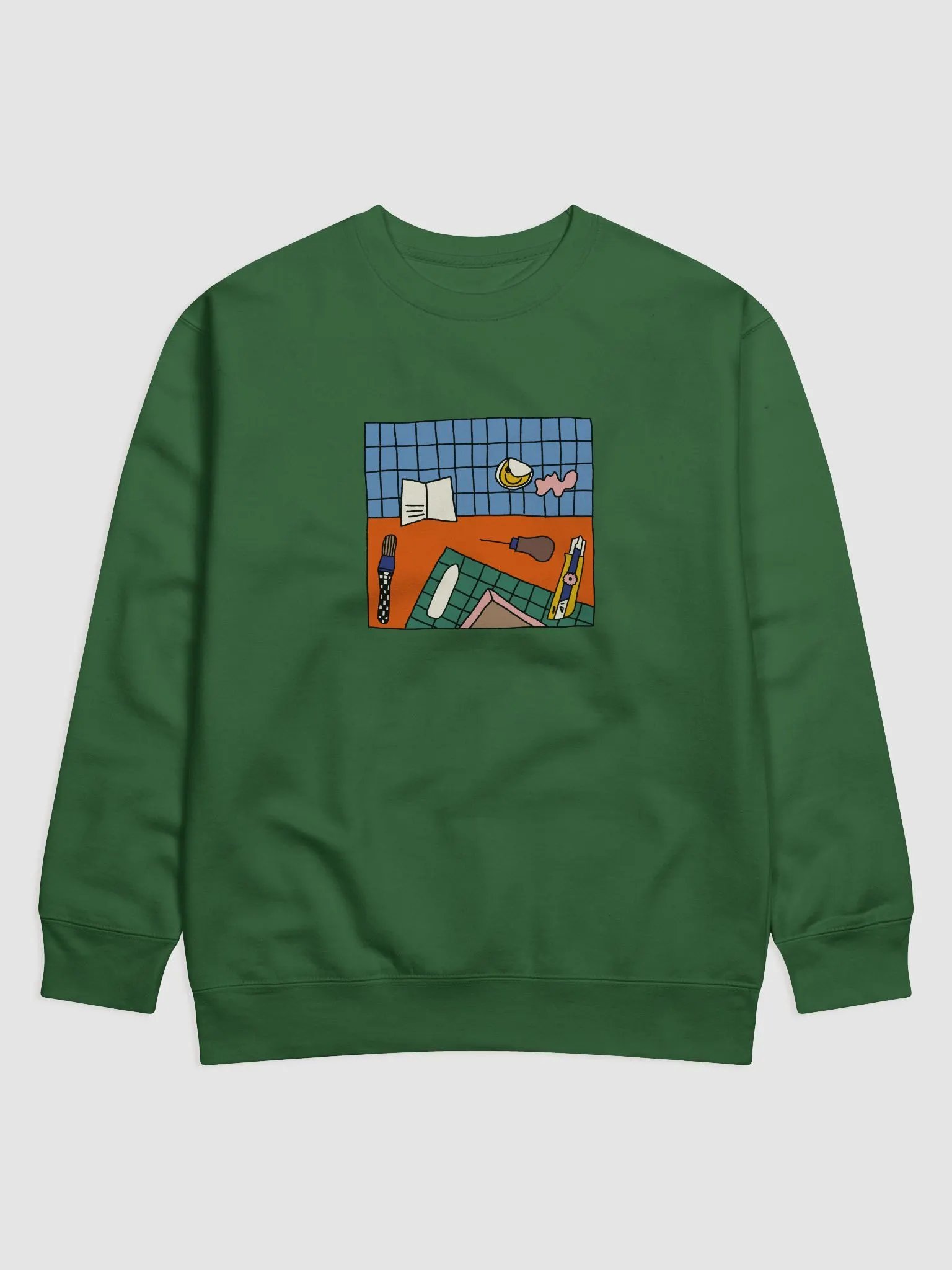 Bookbinding Desk Sweatshirt product image (1)