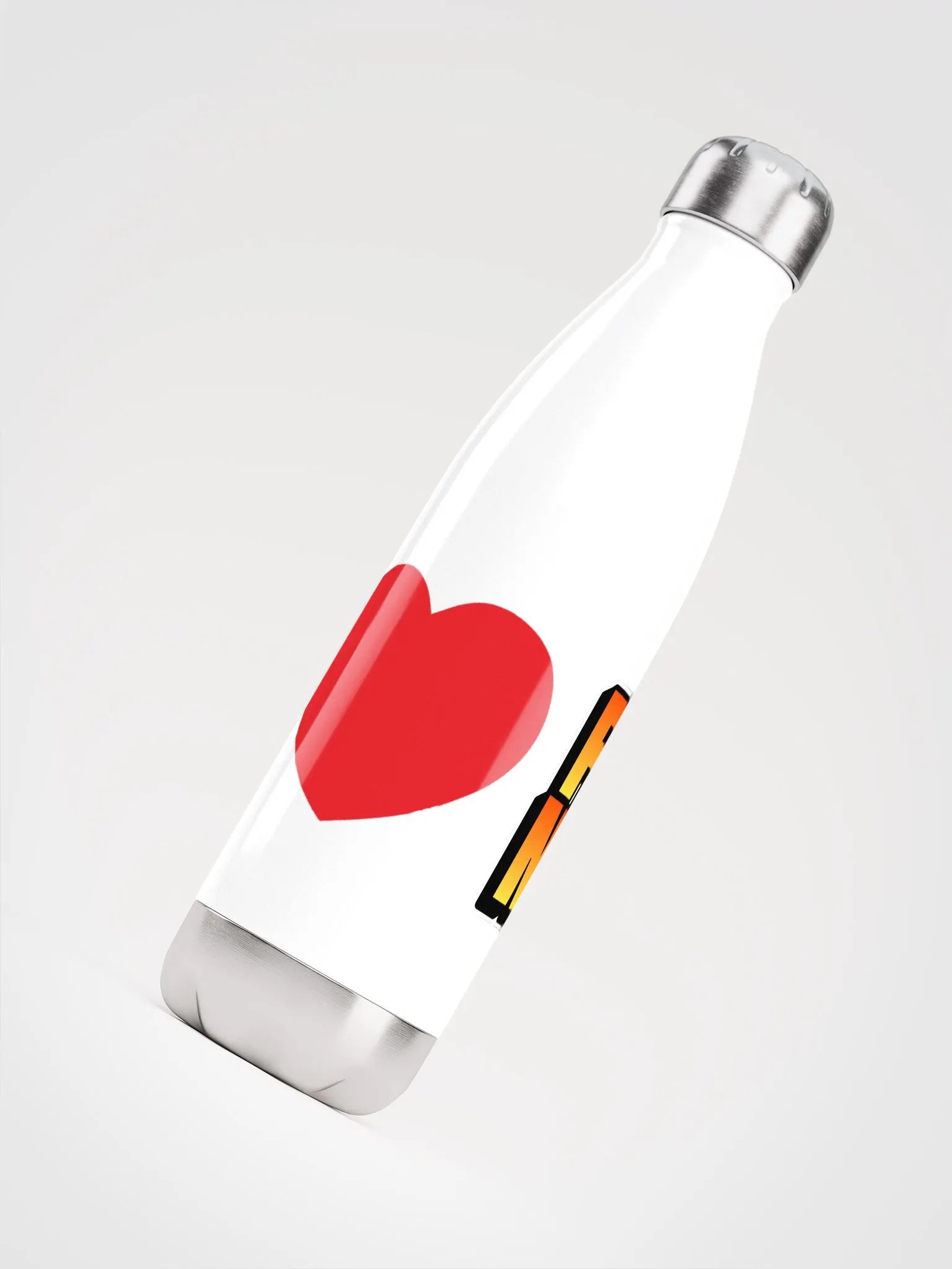 I Love Flange Stainless Steel Water Bottle product image (4)