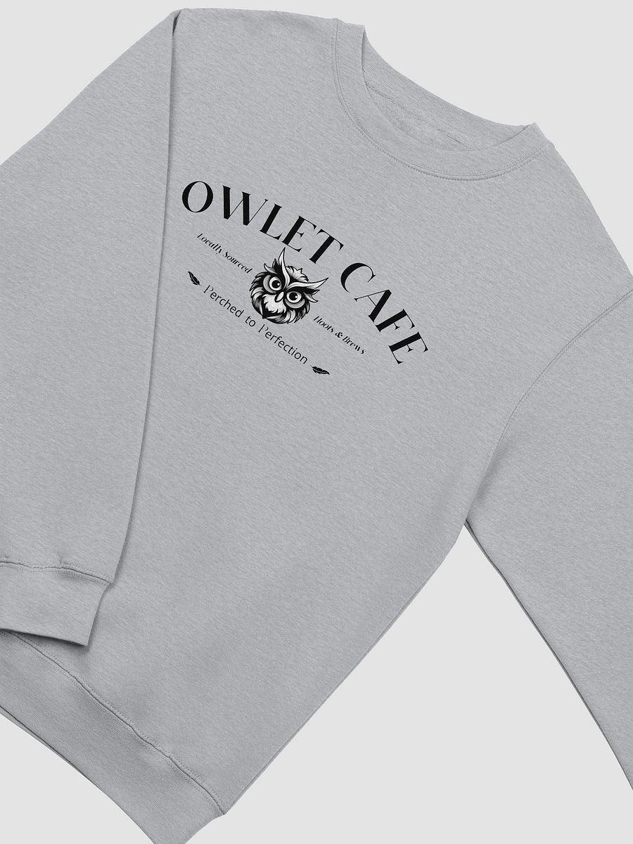 Owlet Cafe Crewneck - Black Lettering product image (7)
