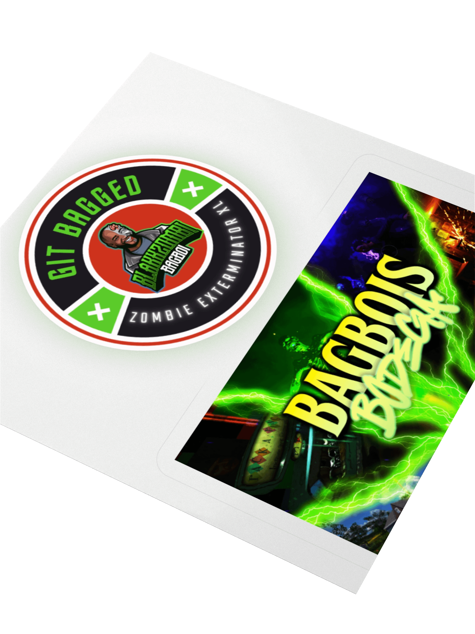 BAGBOI'S BODEGA/ GIT BAGGED Kiss Cut Stickers product image (10)