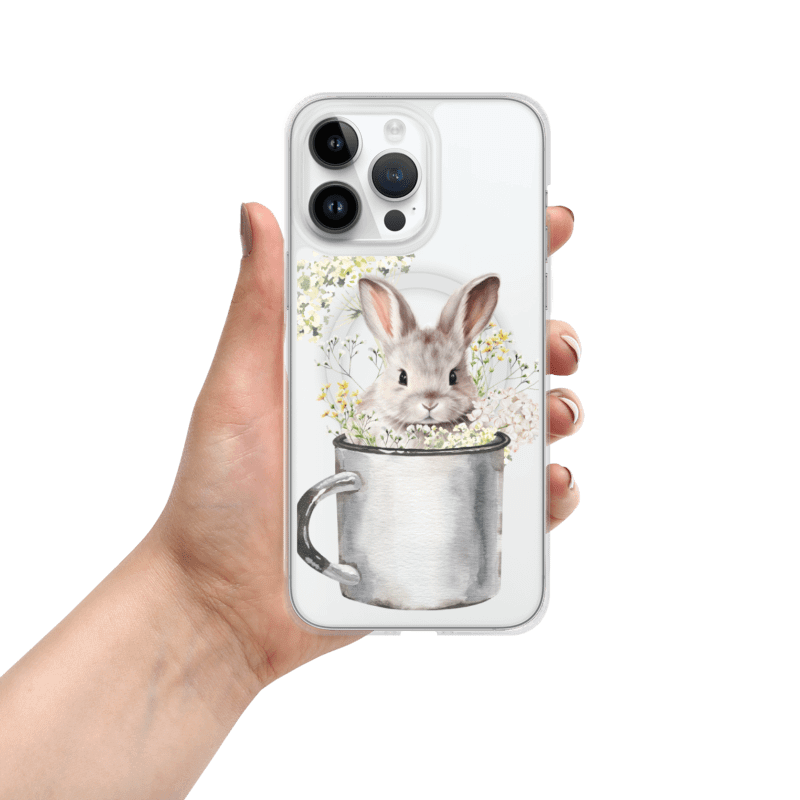 Bunny in a Mug iPhone® MagSafe® Case product image (13)
