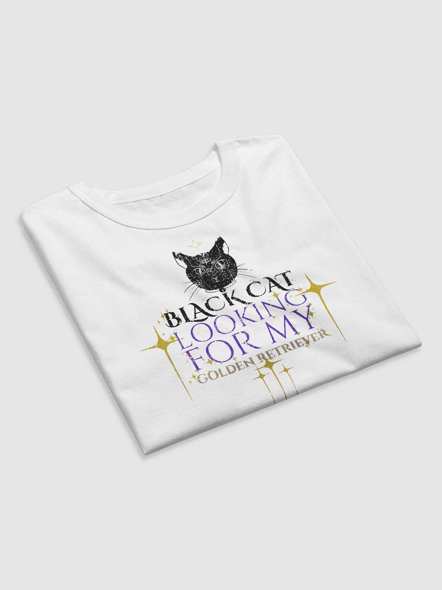 Black Cat Energy Champion T-Shirt product image (5)