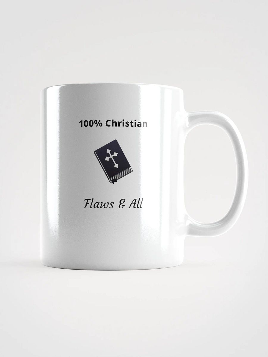 100% Christian Flaws & All Mug product image (1)