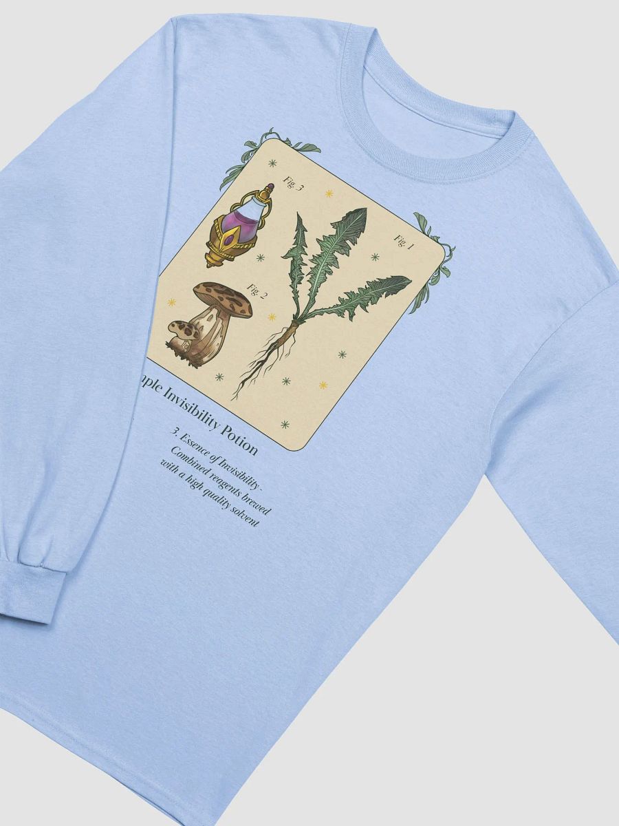 Invisibility Potion Vintage Print (Longsleeve) product image (10)
