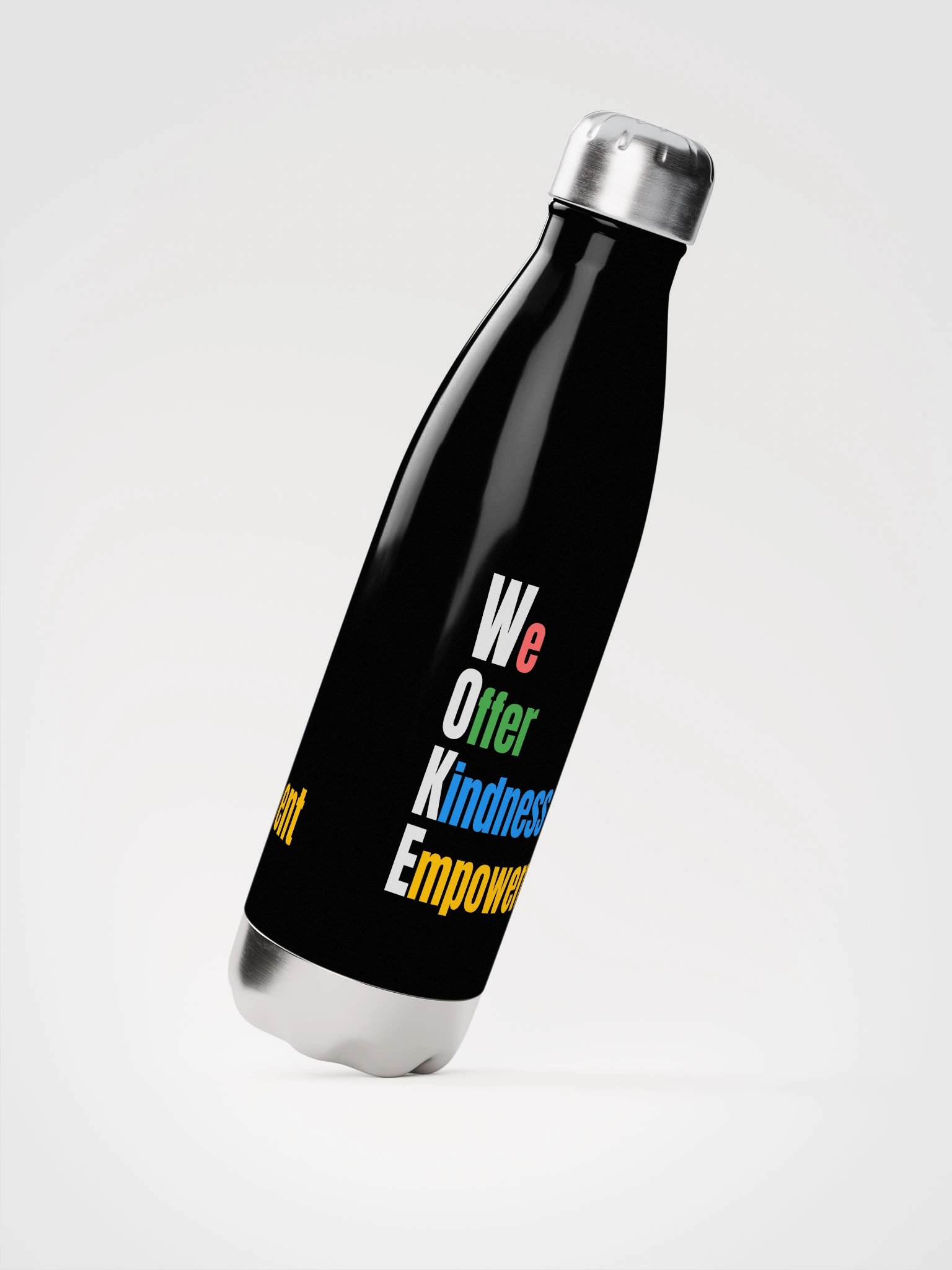 WOKE Stainless Steel Water Bottle product image (2)