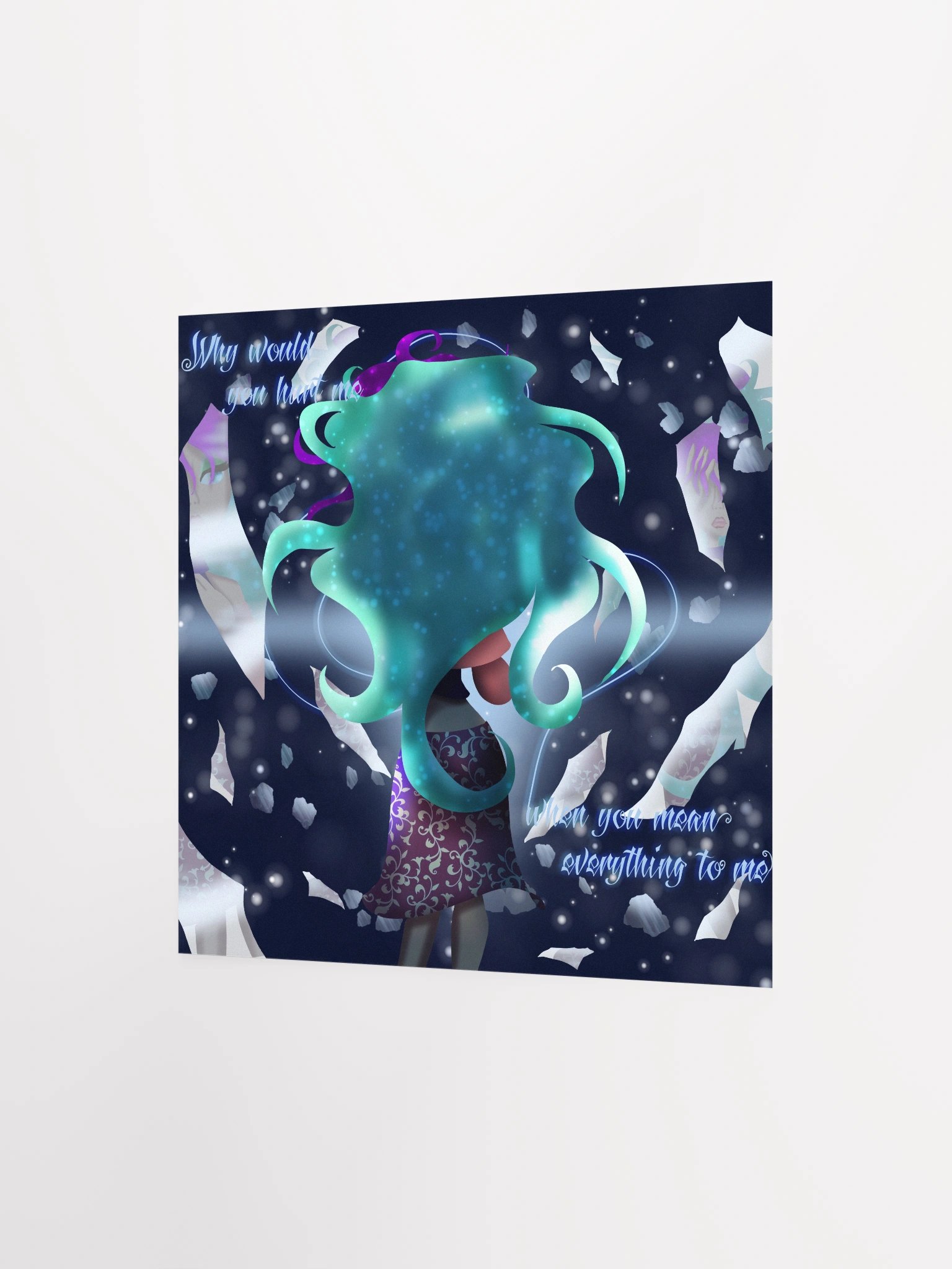 Sad Anime Girl Poster B product image (8)