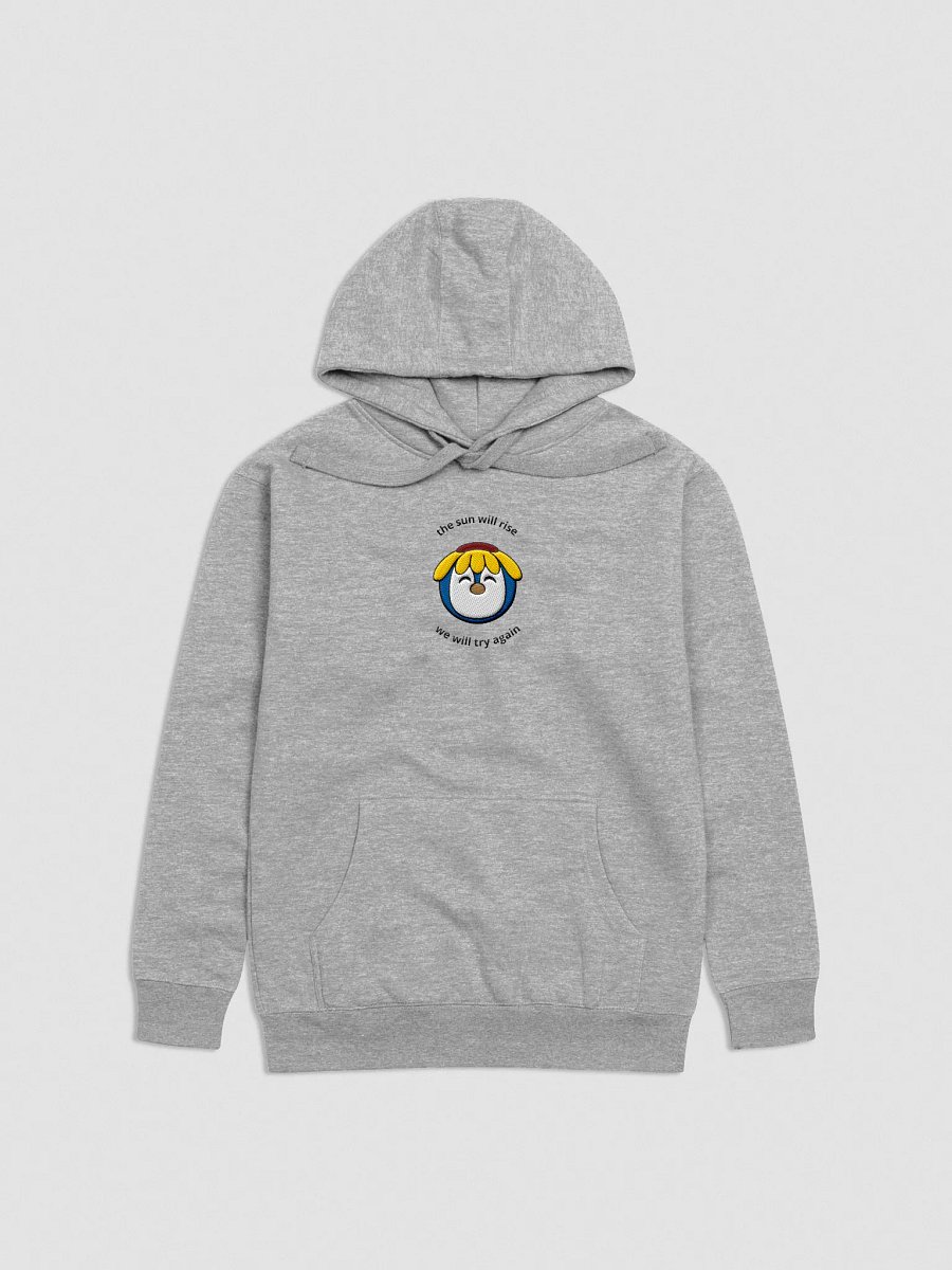 Hoodie "the sun will rise" (light) product image (1)