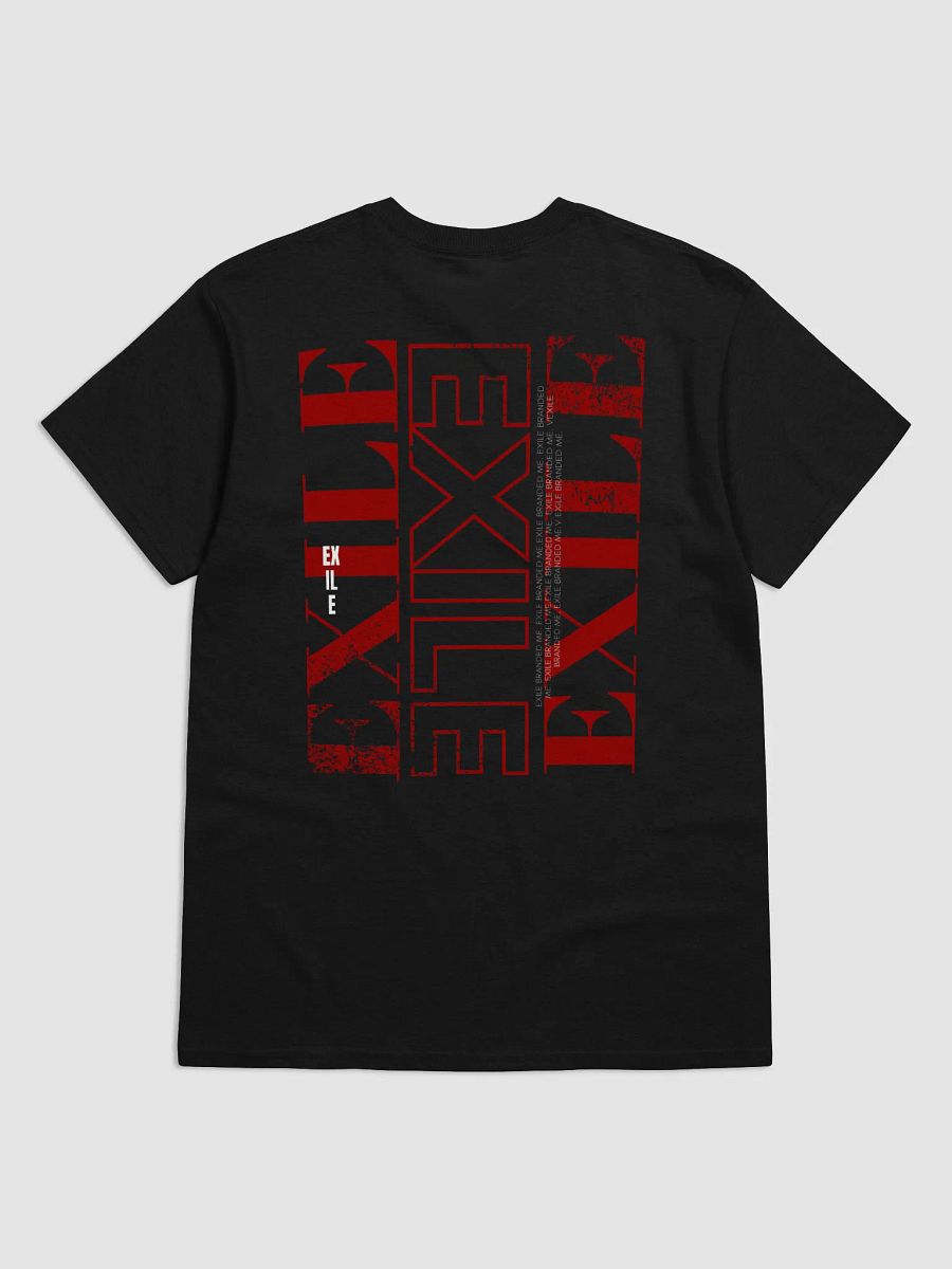 EXILE // Fragmented Echo | Graphic Tee | Streetwear | Unisex Cotton T-Shirt product image (3)