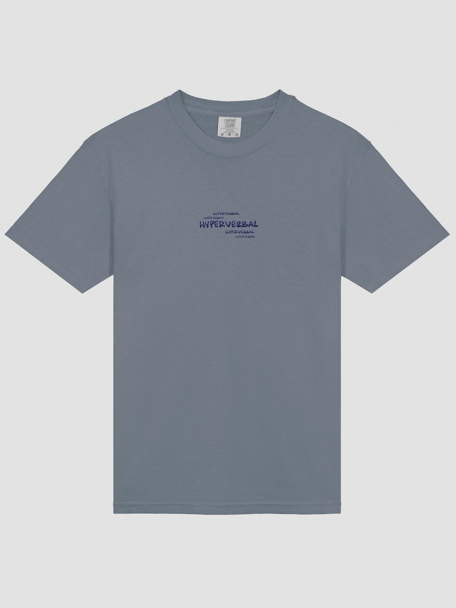 HYPERVERBAL bubble (navy) garment dyed tee product image (9)