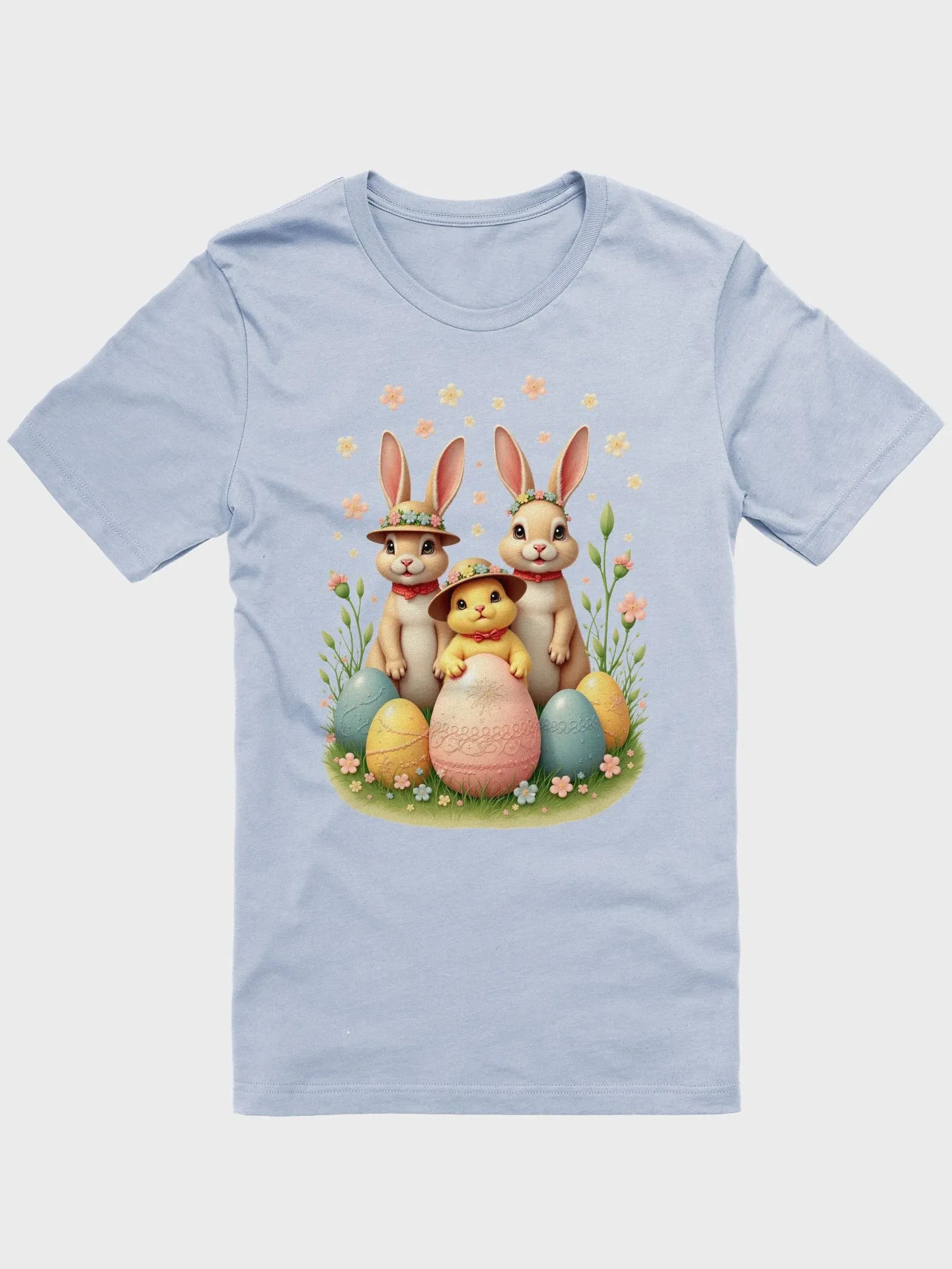 Eggstravagant Bunny Trio T-Shirt product image (11)