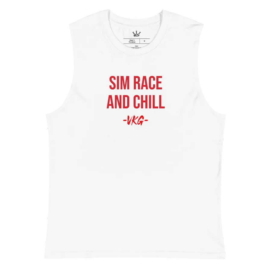 SIM RACE AND CHILL VKG Cut-Off Shirt product image (5)
