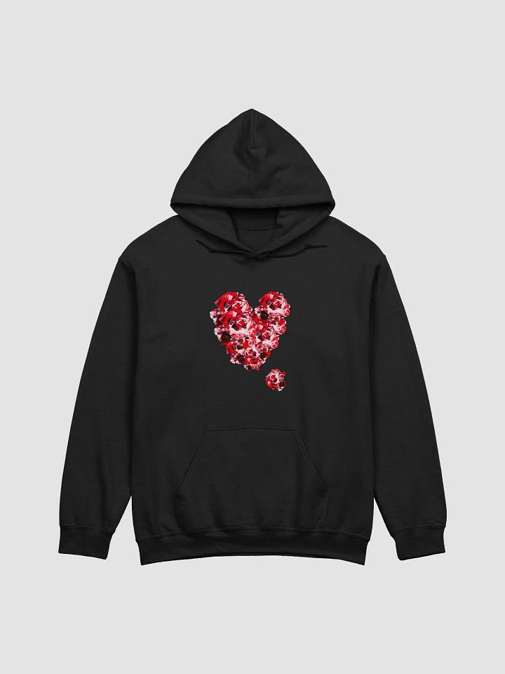 Rose Heart Gildan Hoodie product image (1)