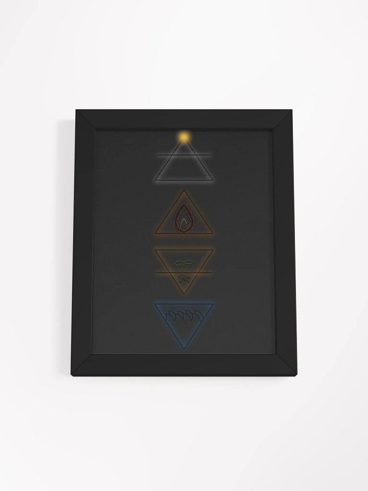 'Four Alchemy Elements in One' Art Poster product image (1)