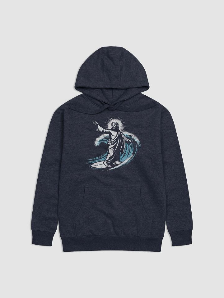 Ride the Wave Jesus Premium Hoodie product image (8)
