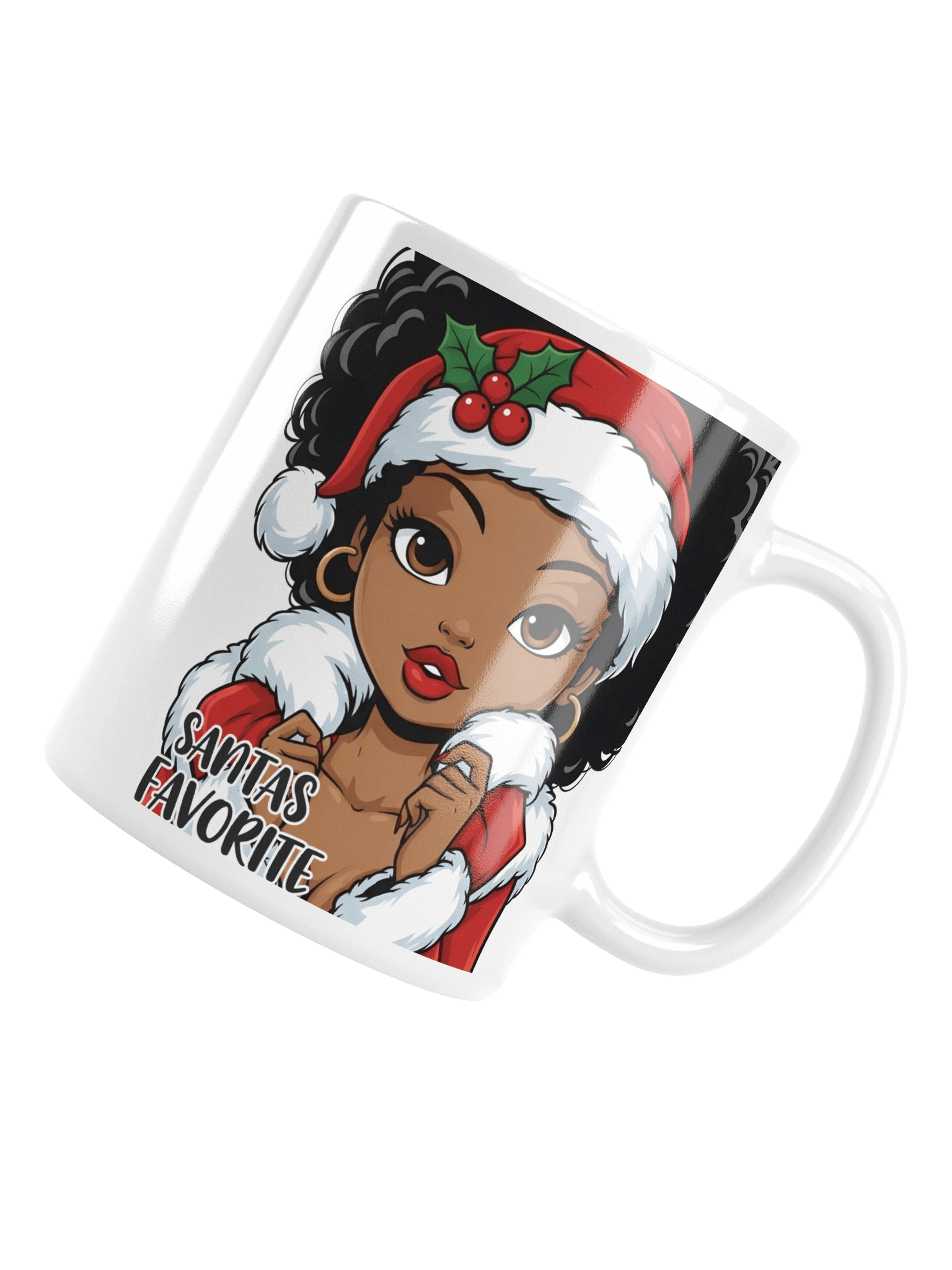 Afro Latina Christmas Santa Girl product image (13)