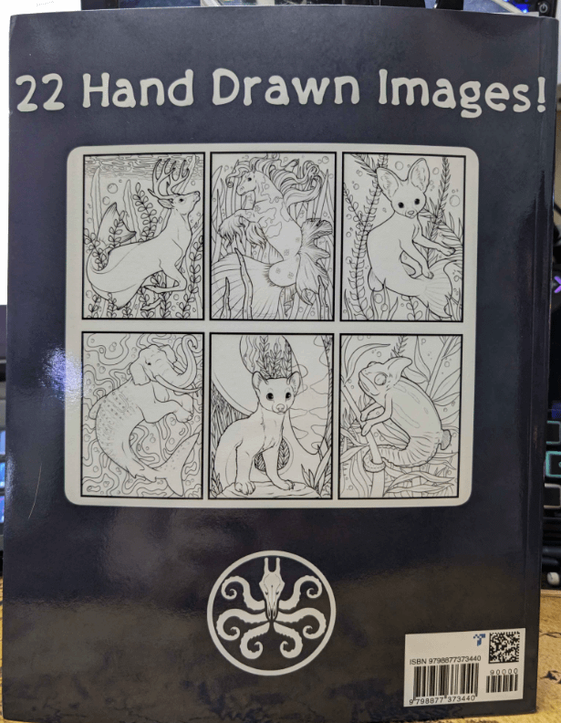 Diving Deep: An Embellished Coloring Book - set 1 product image (2)