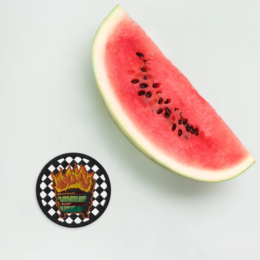 Dumpster Fire ska patch product image (4)