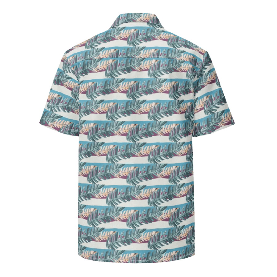 Tropical Stripes | Unisex Hawaiian Shirt product image (6)