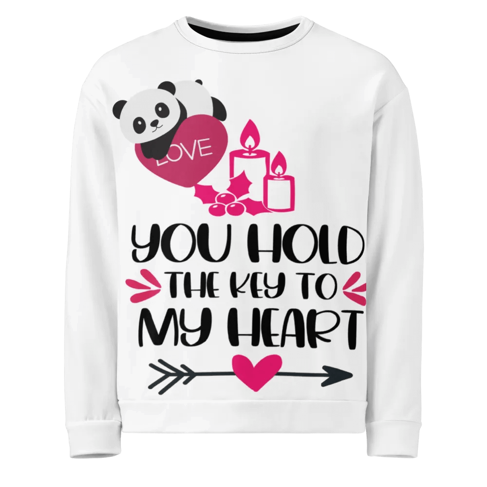 Adorable Love Panda All-Over Sweatshirt product image (1)