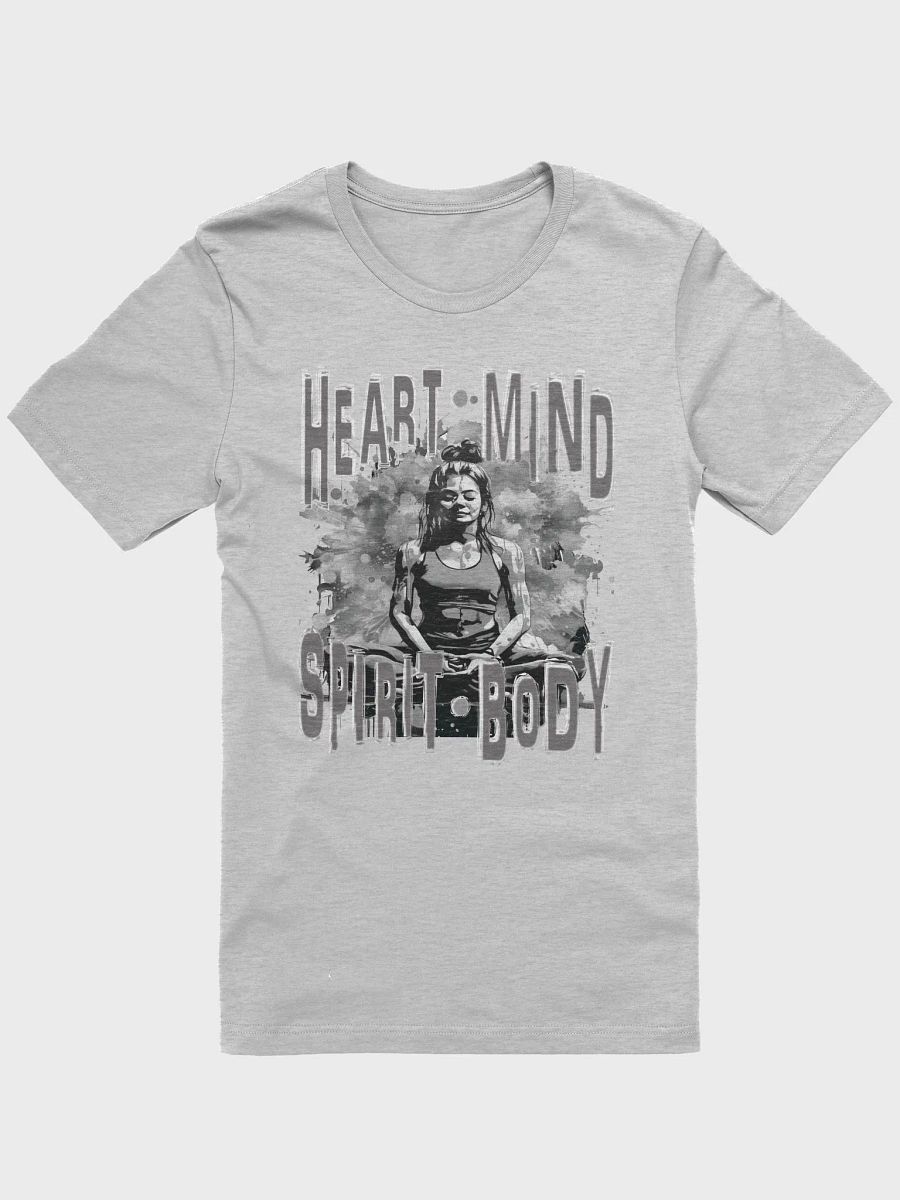 Takes Heart Mind Spirit Body Fitness Meditation Trainer T-Shirt product image (3)