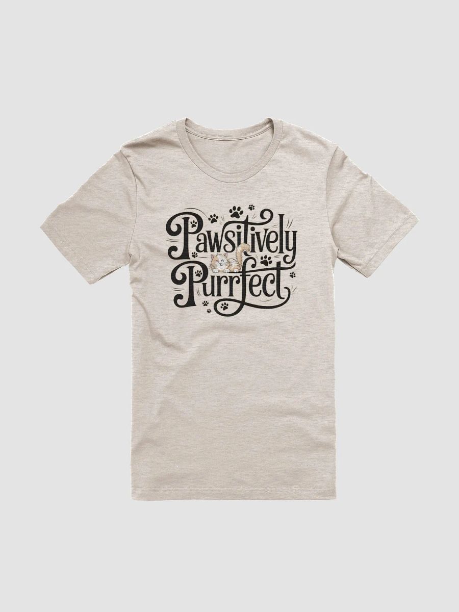 Pawsitively Purrfect Cat T-Shirt product image (48)
