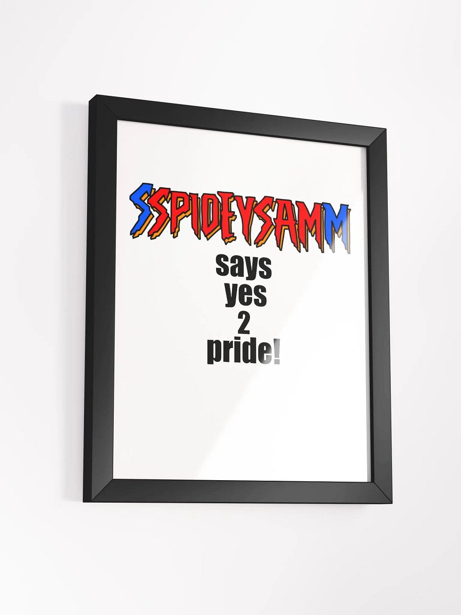 SspideysamM pride poster product image (3)