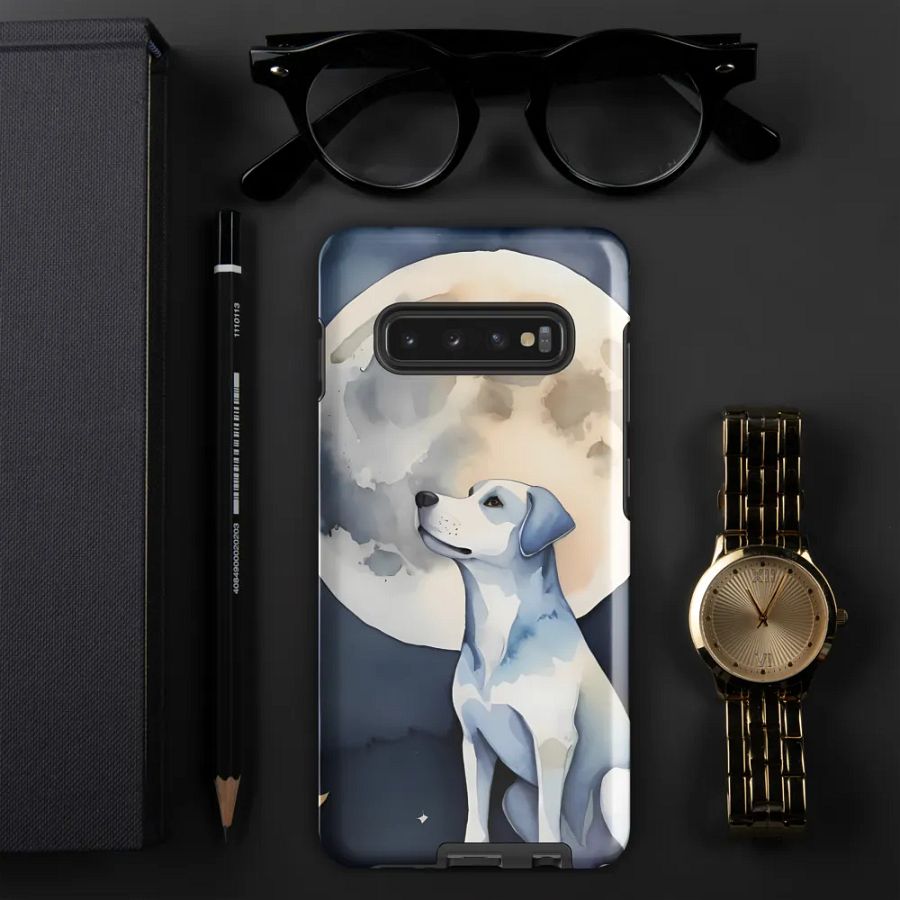 Moonlit Dog Samsung Galaxy Case product image (51)
