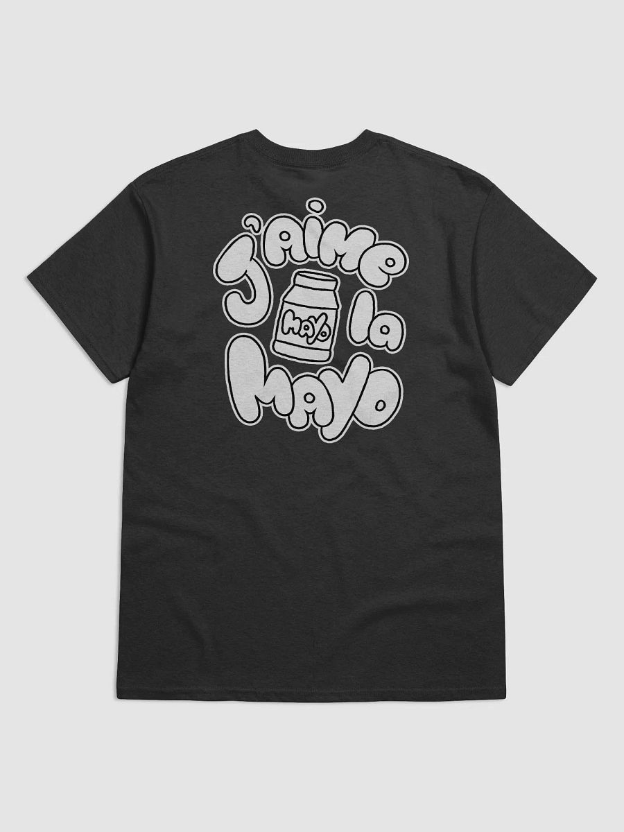 T-shirt unisexe - J'aime la mayo (noir) product image (2)