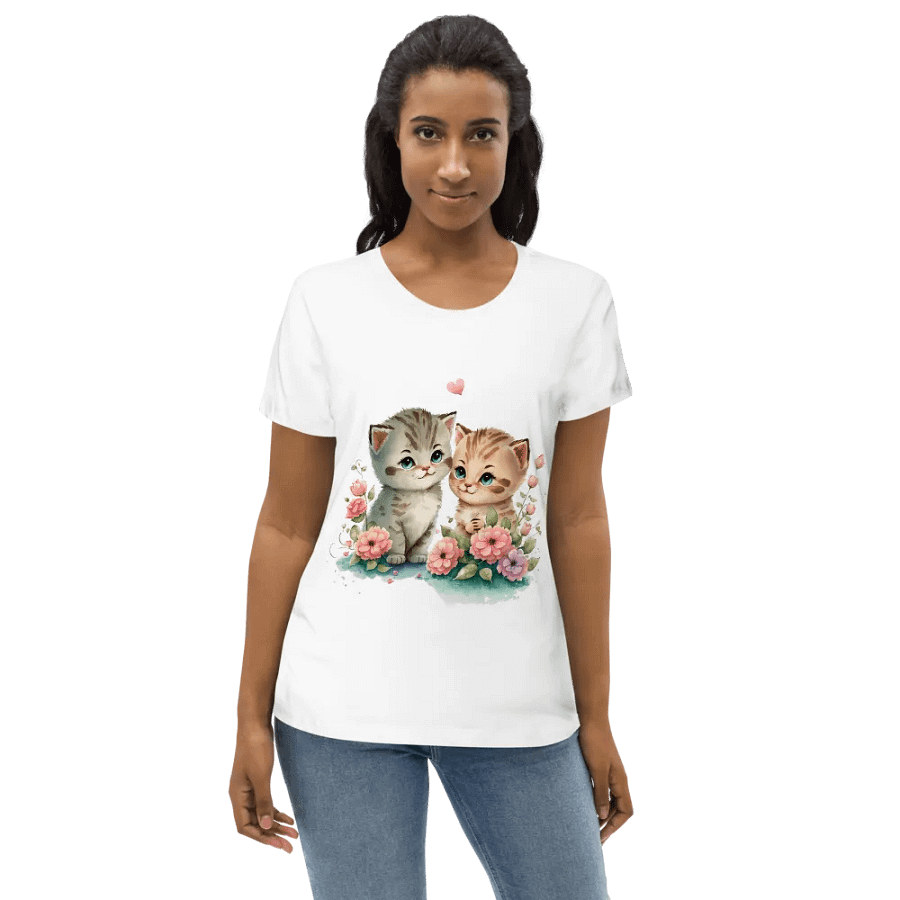 Kitten Garden Bliss Tee product image (6)