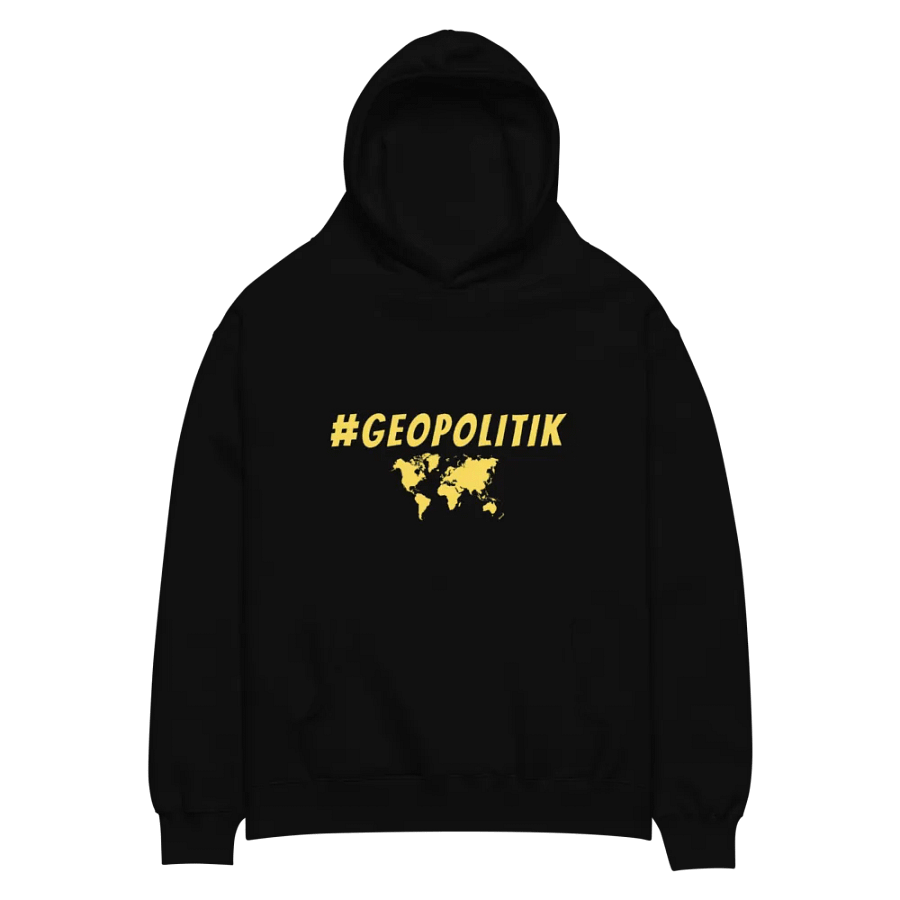 FELPA CON CAPPUCCIO #GEOPOLITIK product image (2)