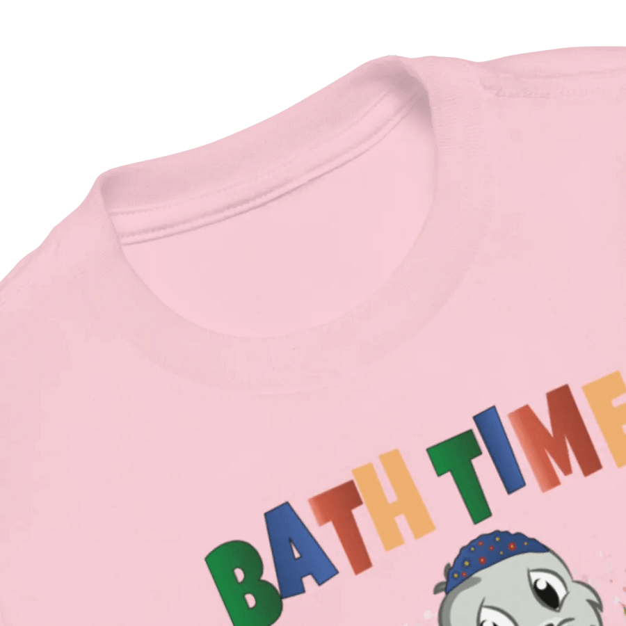 Bath Time Funny Colorful Bella +Canvas Toddler T-Shirt – Funny Shirt & Gift for Kids product image (6)